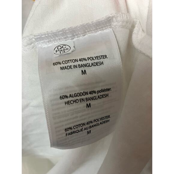 NHL Boston Bruins Women's Half Sleeve White Crew Neck T-Shirt Size Medium - Picture 4 of 9